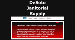Desktop Screenshot of desotosupply.com