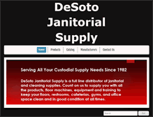 Tablet Screenshot of desotosupply.com